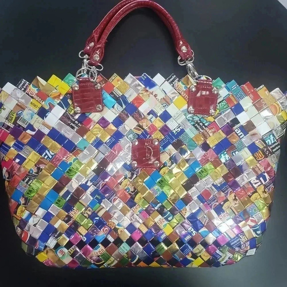 Gum/Candy Wrapper Tote - Picture 1 of 3